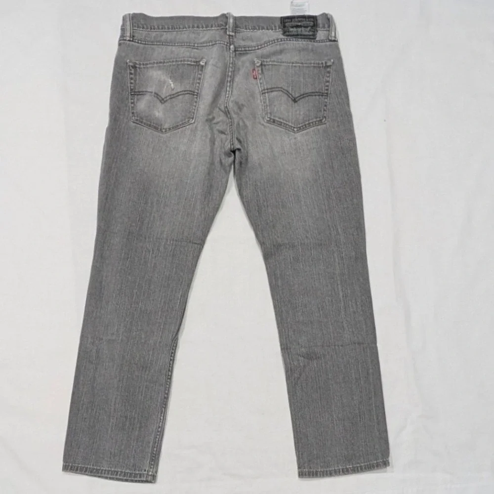 Levi's 511 Slim Fit Grey Denim Jeans Men's W36 L30